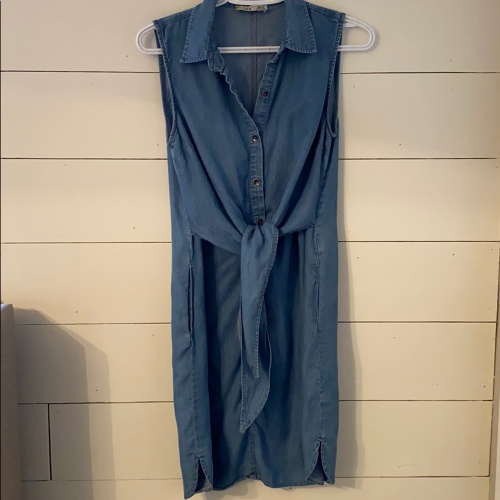 Dex tie up dress